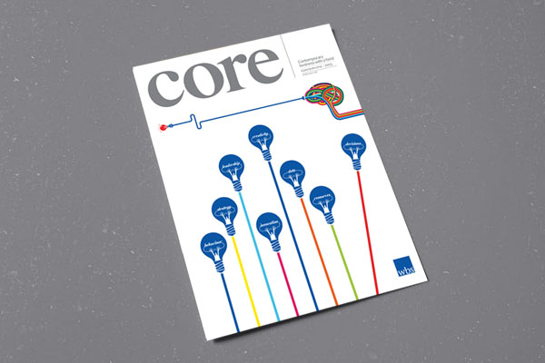 The first edition of Core magazine, a publication by Warwick Business School